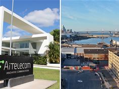 AiTelecom office and Astranis overhead skyline AiTelecom office and Astranis overhead skyline